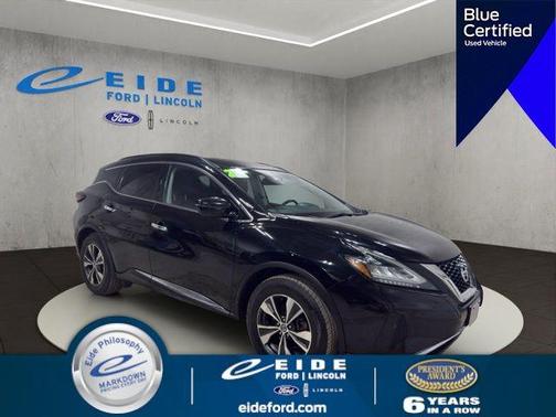 Super Black Metallic 2020 Nissan Murano SV Intelligent AWD