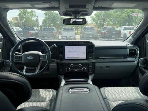 Star White Metallic Tri-Coat 2024 Ford F-450 Limited