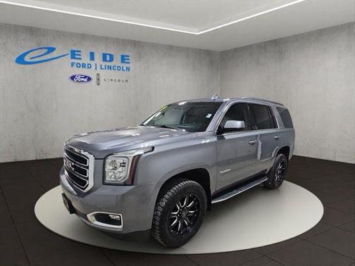 Satin Steel Metallic 2019 GMC Yukon SLT Standard Edition