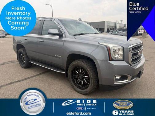 Satin Steel Metallic 2019 GMC Yukon SLT Standard Edition