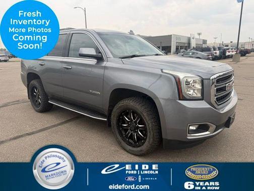 Satin Steel Metallic 2019 GMC Yukon SLT Standard Edition