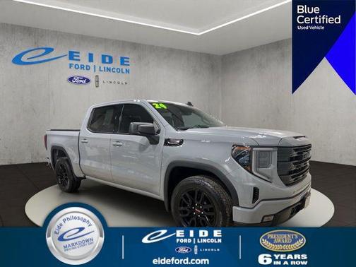 Thunderstorm Gray 2024 GMC Sierra 1500 Elevation