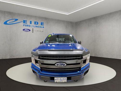 Lightning Blue 2018 Ford F-150 XLT
