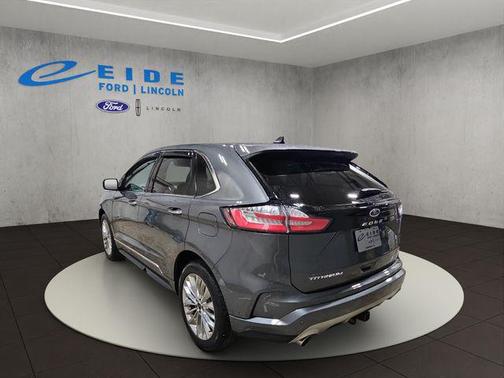 Carbonized Gray Metallic 2024 Ford Edge Titanium