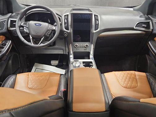Carbonized Gray Metallic 2024 Ford Edge Titanium
