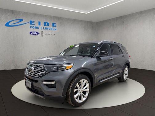 Carbonized Gray Metallic 2023 Ford Explorer Platinum