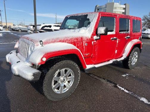 Firecracker Red Clearcoat 2017 Jeep Wrangler Unlimited Sahara