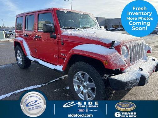 Firecracker Red Clearcoat 2017 Jeep Wrangler Unlimited Sahara