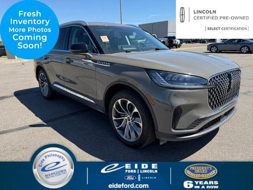 Harbor Gray Clearcoat 2025 Lincoln Aviator Reserve AWD