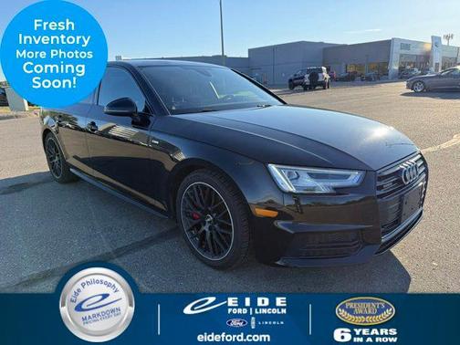 Brilliant Black 2018 Audi A4 2.0T Premium Plus