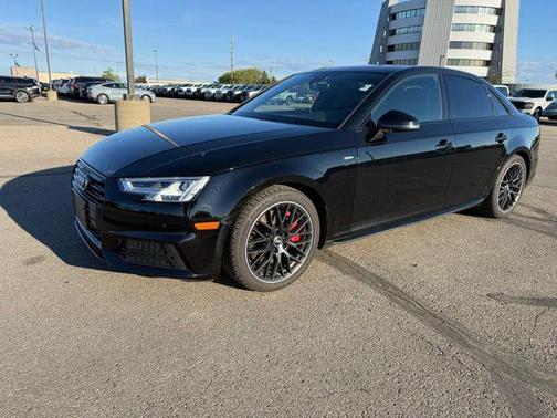 Brilliant Black 2018 Audi A4 2.0T Premium Plus