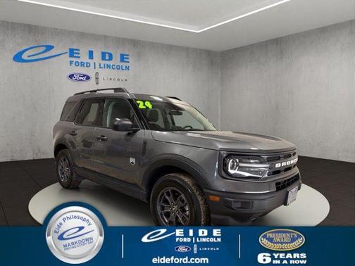 Carbonized Gray Metallic 2024 Ford Bronco Sport Big Bend