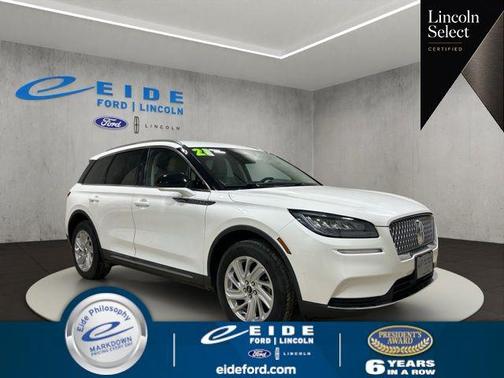 Pristine White 2021 Lincoln Corsair Standard