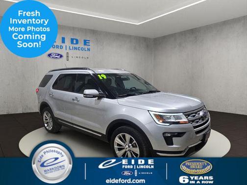 Ingot Silver Metallic 2019 Ford Explorer Limited