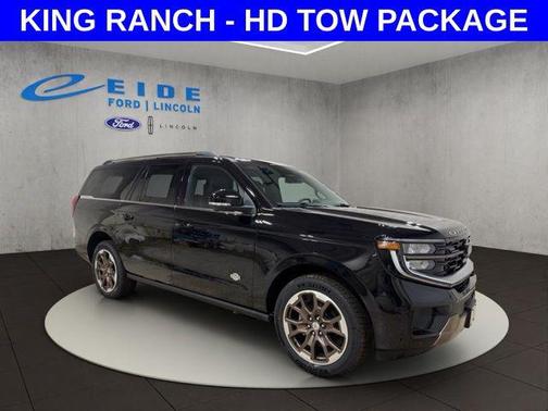 Agate Black Metallic 2026 Ford Expedition Max King Ranch