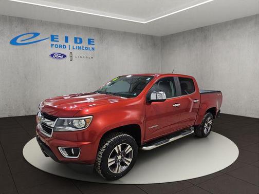Red Rock Metallic 2016 Chevrolet Colorado LT
