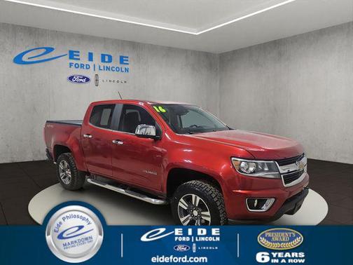 Red Rock Metallic 2016 Chevrolet Colorado LT