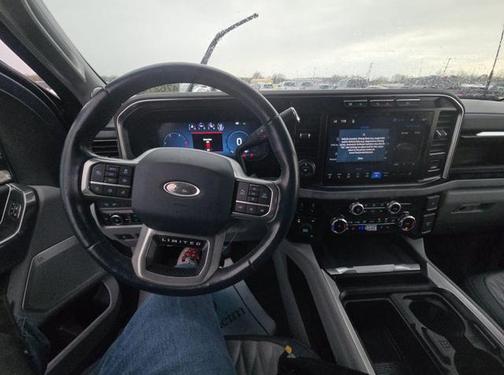 Azure Gray Metallic Tri-Coat 2023 Ford F-250 Limited