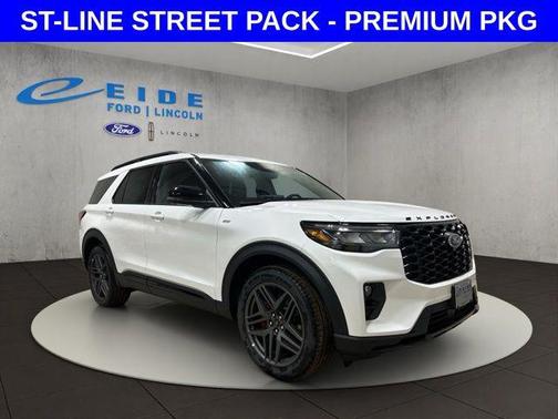 White 2026 Ford Explorer ST-Line