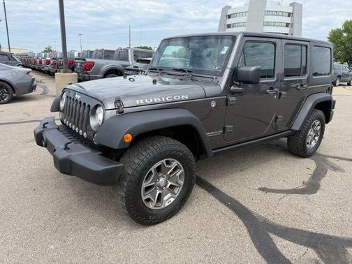 Granite Crystal Metallic Clearcoat 2017 Jeep Wrangler Unlimited Rubicon