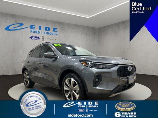 Carbonized Gray Metallic 2025 Ford Escape Platinum