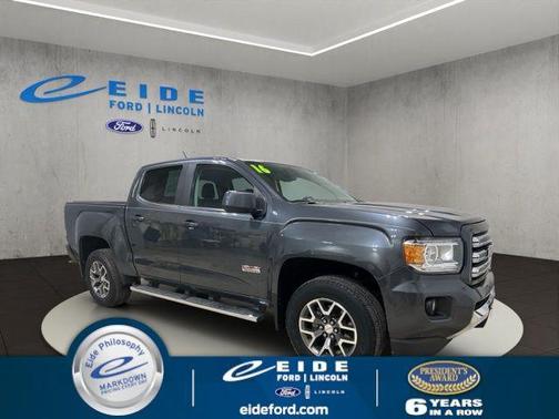 Cyber Gray Metallic 2016 GMC Canyon SLE