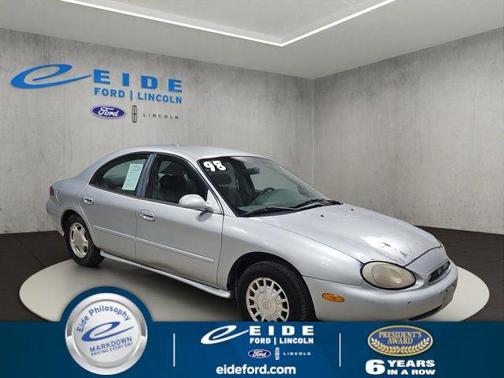 Silver Frost Clearcoat Metallic 1998 Mercury Sable GS