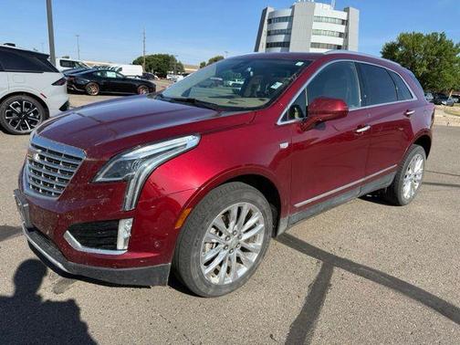 Red 2017 Cadillac XT5 Platinum