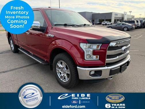 Ruby Red Metallic Tinted Clearcoat 2016 Ford F-150 Lariat