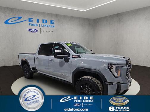 Thunderstorm Gray 2025 GMC Sierra 3500 AT4