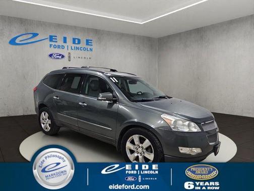 Steel Green Metallic 2011 Chevrolet Traverse LTZ