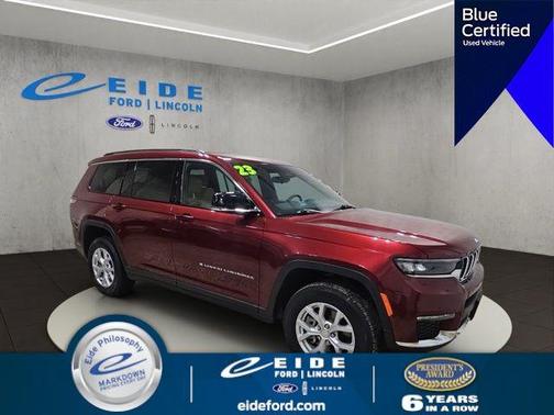 Velvet Red Pearlcoat 2023 Jeep Grand Cherokee L Limited