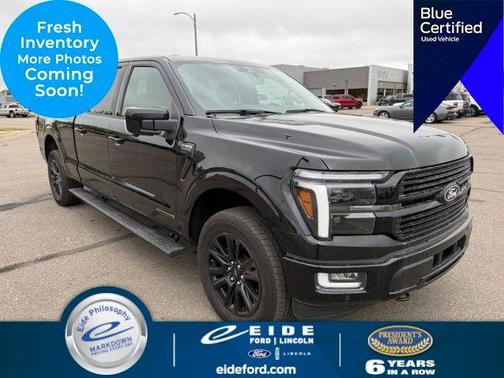 Agate Black Metallic 2025 Ford F-150 Platinum
