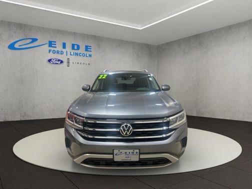 Platinum Gray Metallic 2022 Volkswagen Atlas 3.6L SEL