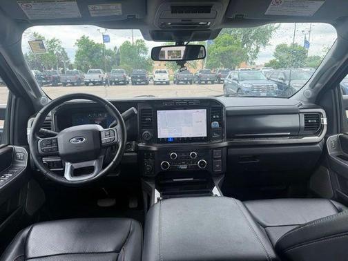 Antimatter Blue Metallic 2023 Ford F-350 Lariat