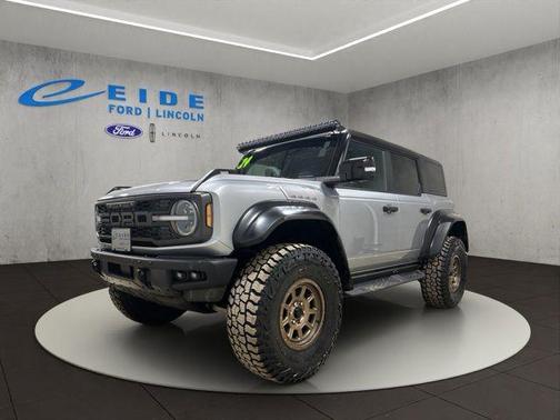 Iconic Silver Metallic 2024 Ford Bronco Raptor