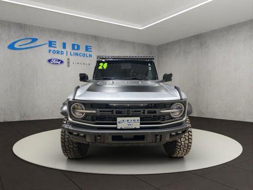 Iconic Silver Metallic 2024 Ford Bronco Raptor