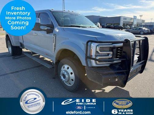 Glacier Gray Metallic TriCoat 2024 Ford F-450 Platinum