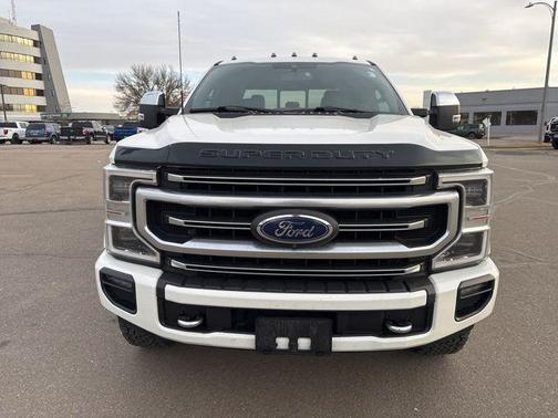 Star White Metallic Tri-Coat 2020 Ford F-250 Platinum