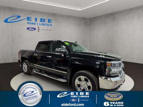 Black 2018 Chevrolet Silverado 1500 LTZ