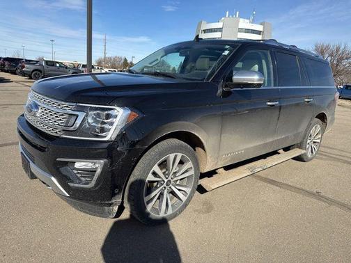 Agate Black 2020 Ford Expedition Max Platinum