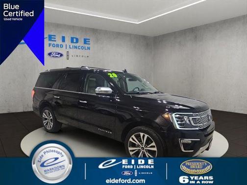 Agate Black 2020 Ford Expedition Max Platinum