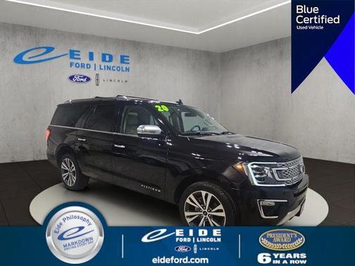 Agate Black 2020 Ford Expedition Max Platinum