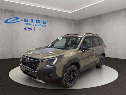 Autumn Green Metallic 2022 Subaru Forester Wilderness