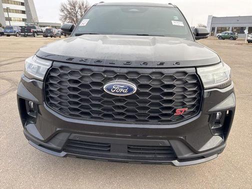 Agate Black Metallic 2025 Ford Explorer ST