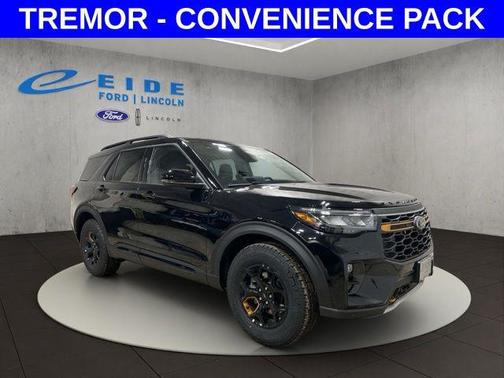 Agate Black Metallic 2026 Ford Explorer Tremor