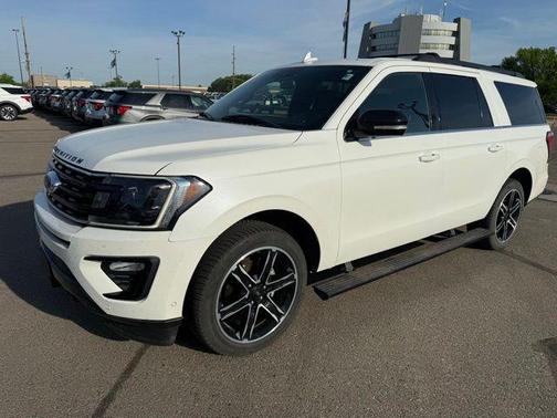 Star White Metallic Tri-Coat 2020 Ford Expedition Max Limited