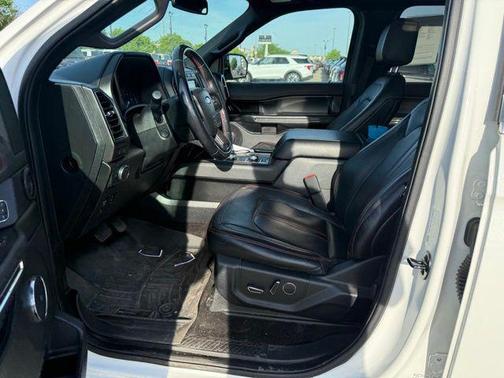 Star White Metallic Tri-Coat 2020 Ford Expedition Max Limited