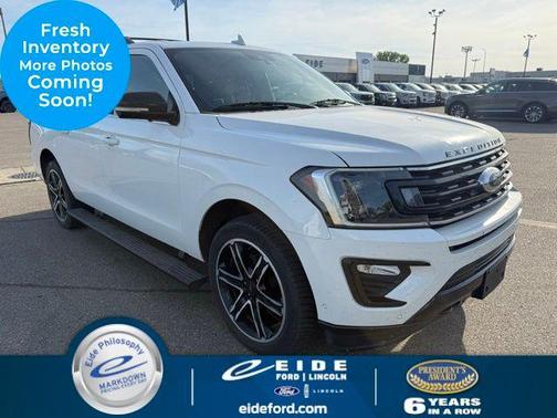 Star White Metallic Tri-Coat 2020 Ford Expedition Max Limited