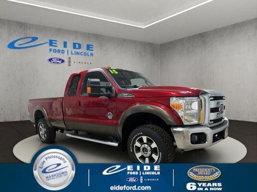 Ruby Red Metallic Tinted Clearcoat 2015 Ford F-350 Lariat